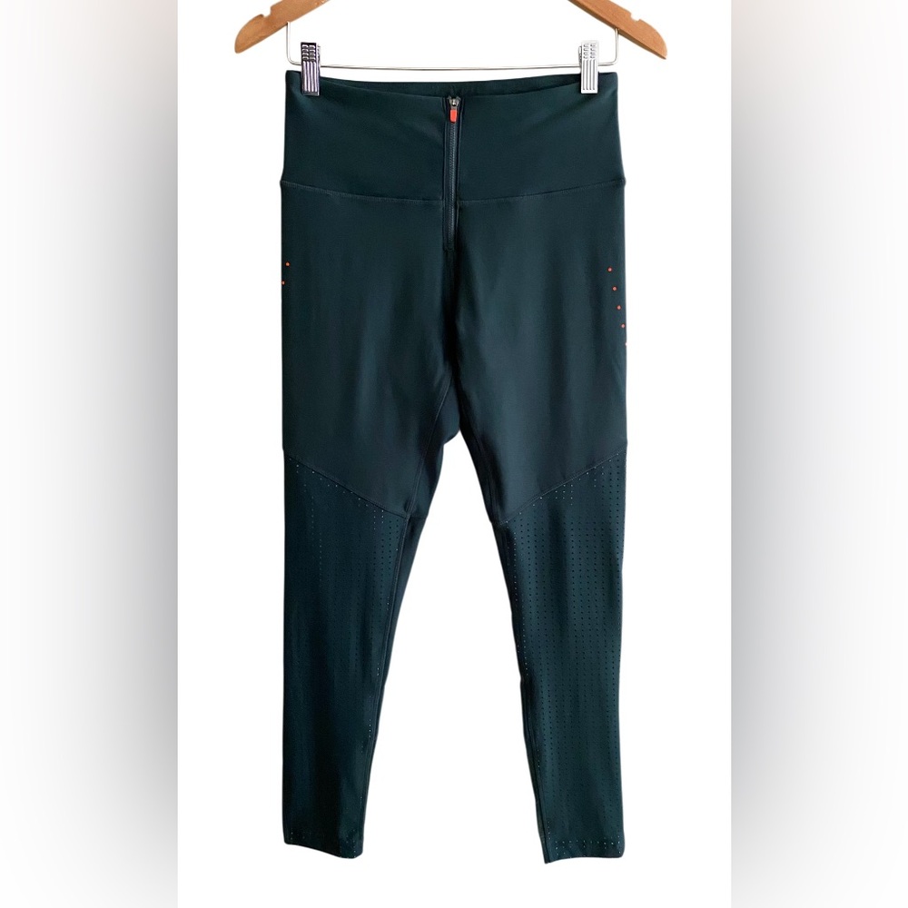 Mondetta: Dark Green High-Waisted Leggings